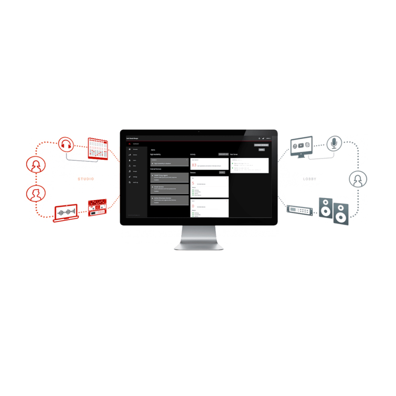 Dante Domain Manager 增強型 Dante 網絡管理