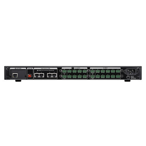 鐵三角 ATDM-1012 數(shù)字式智能會(huì)議混音器-端口面板