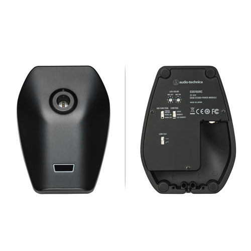 鐵三角 ES925C/DS5 心形電容式鵝頸話筒帶5針臺架供電模組-話筒底座2
